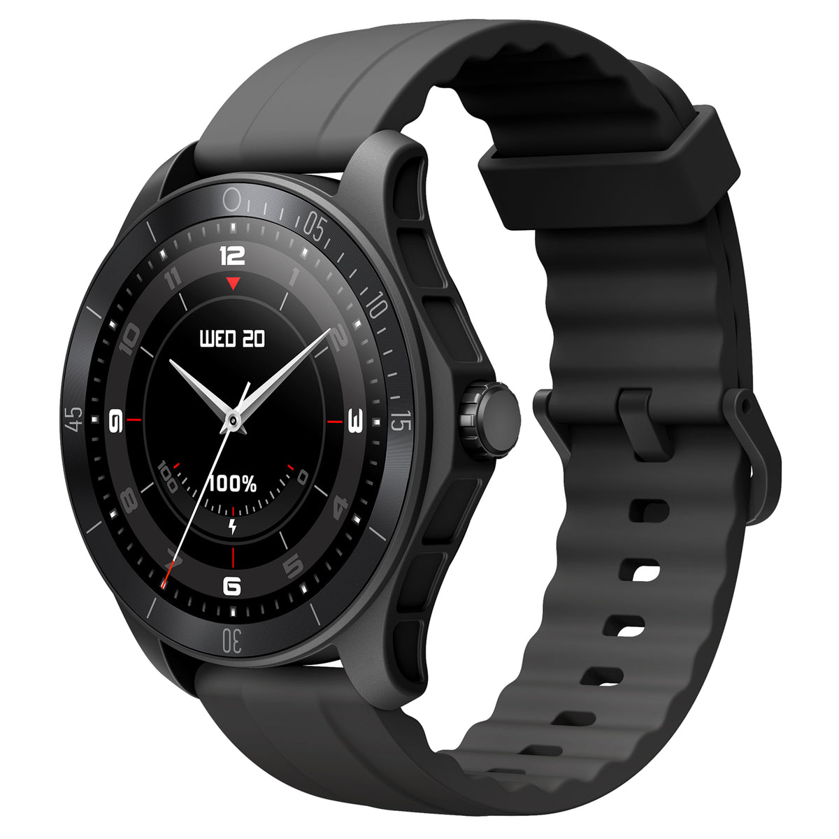 TOOBUR IDW18 44mm Smart Watch with Alexa BuiltIn, IP68 Waterproof Fit