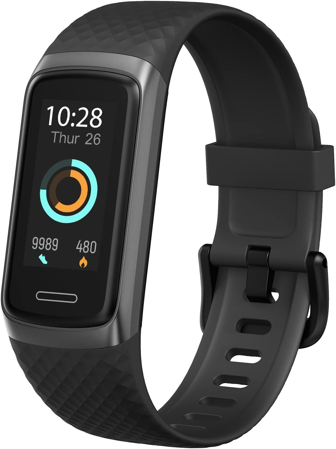 TOOBUR Fitness Tracker Watch with Heart Rate/Blood Oxygen/Sleep  Tracker/IP68 Waterproof, Activity Tracker with Pedometer Step Counter,  Health Watch